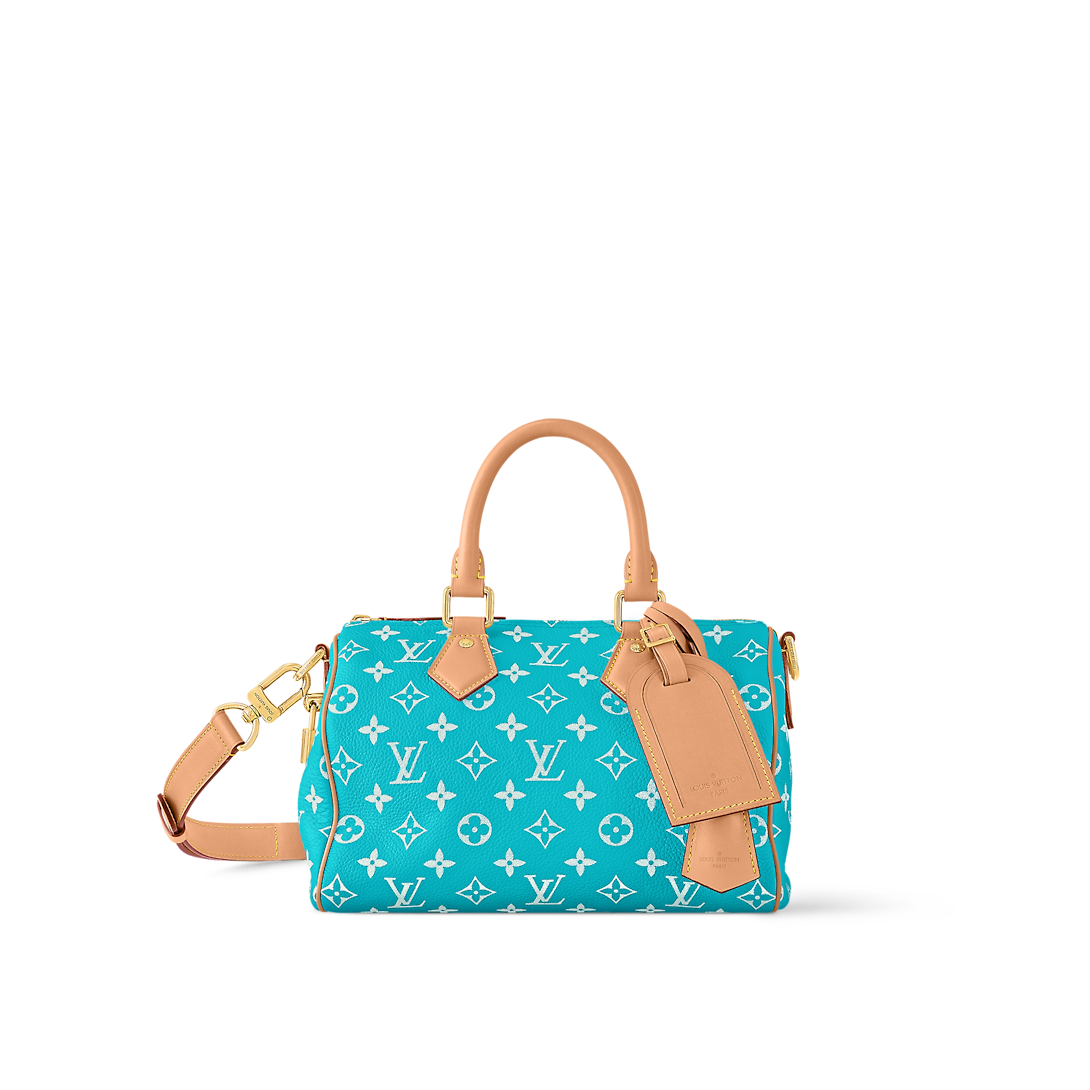 SPEEDY P9 BANDOULI È RE 25 Handbag Turquoise M11561 - Image 2