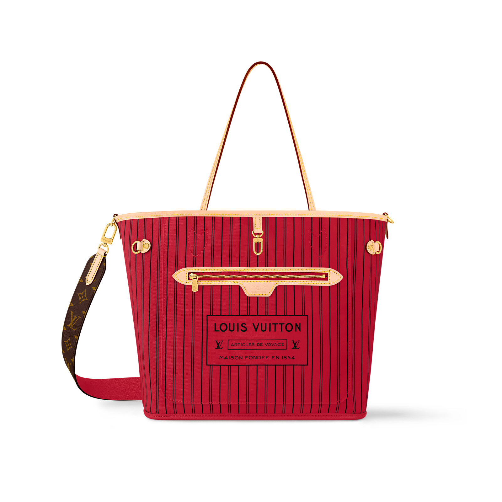 Neverfull Bandoulière Inside Out GM M12257 M11947 M12096 M11948 - Image 3