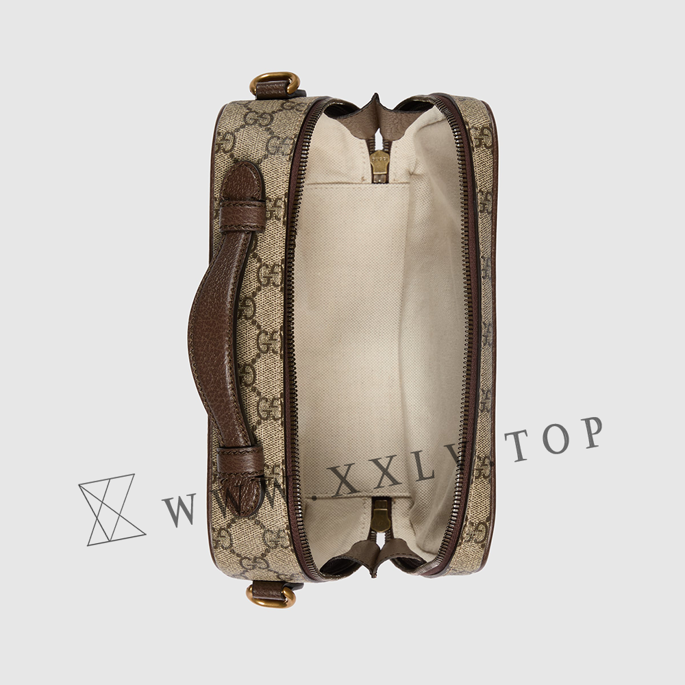 Ophidia small crossbody bag with Web - Image 5