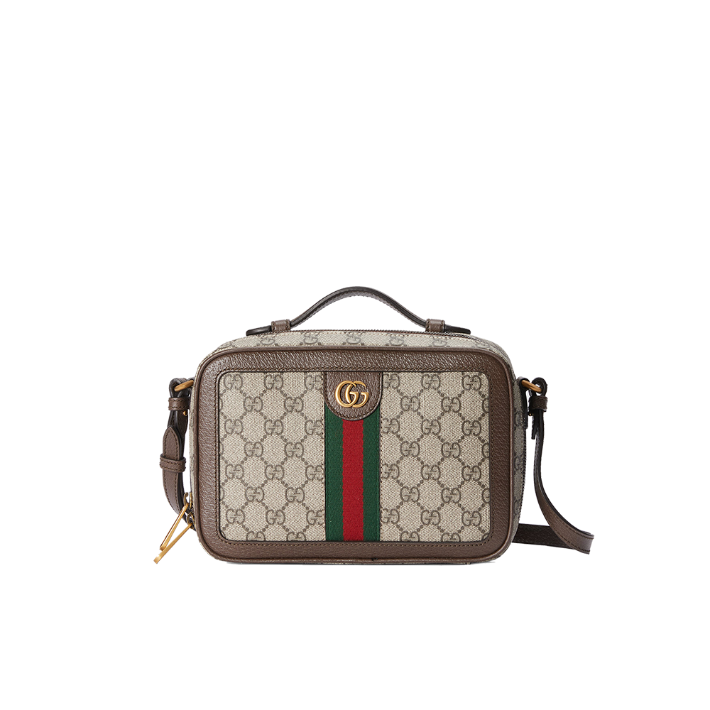 Ophidia small crossbody bag with Web