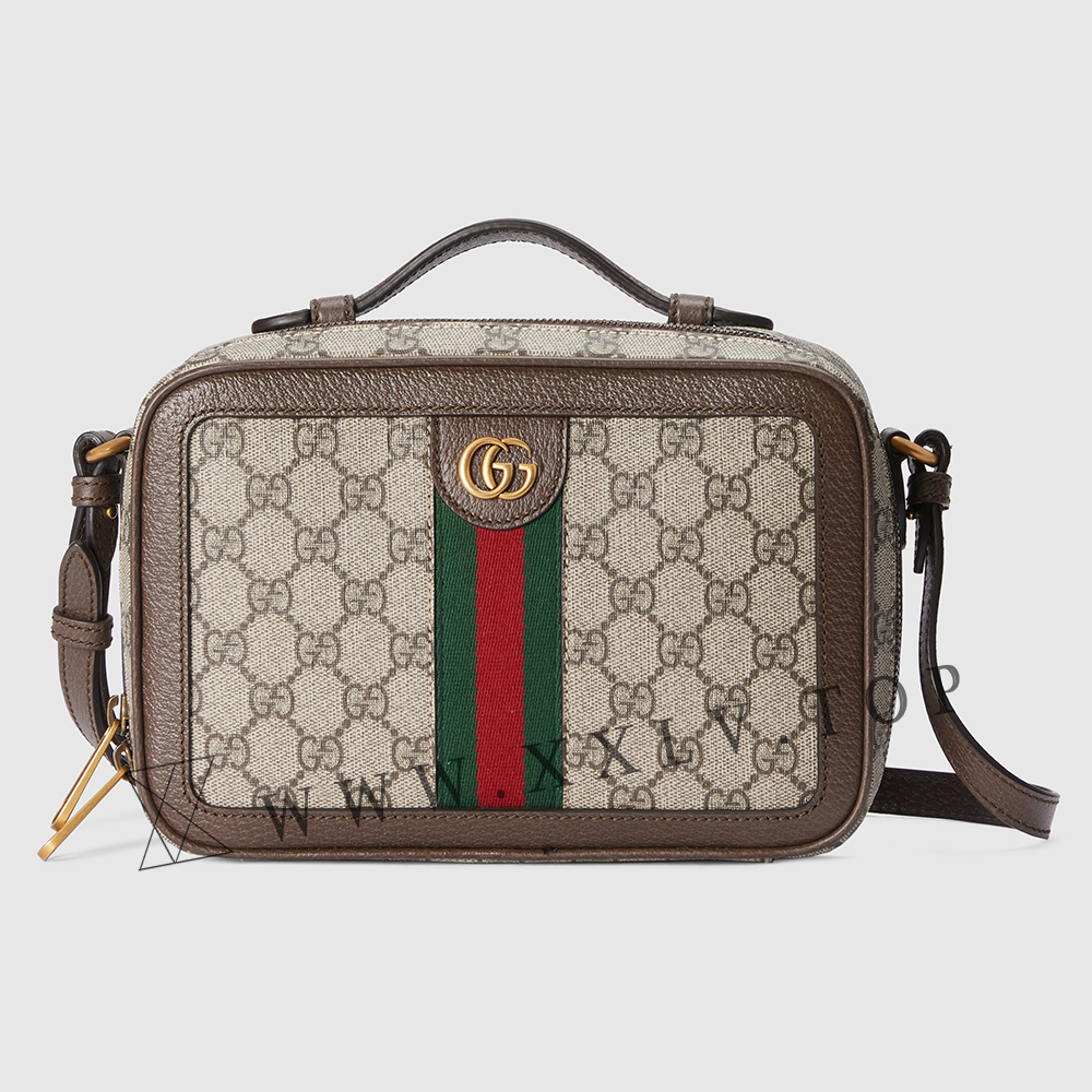 Ophidia small crossbody bag with Web - Image 7