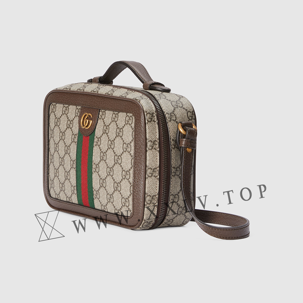 Ophidia small crossbody bag with Web - Image 6