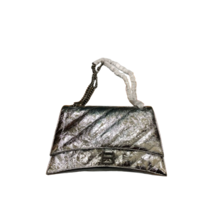 Women’s Crush Large Chain Bag in  silvery