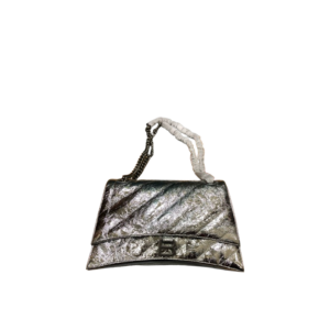 Women’s Crush Medium Chain Bag in  silvery