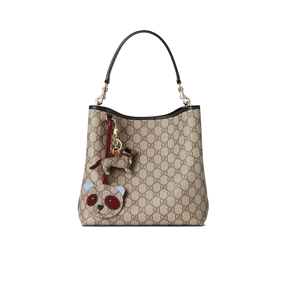 GG Emblem medium bucket bag 815103