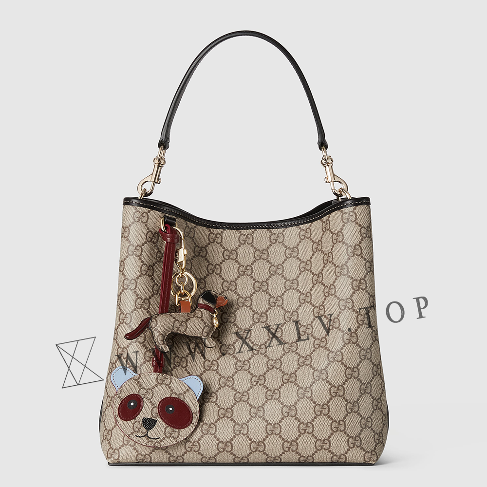 GG Emblem medium bucket bag 815103 - Image 4