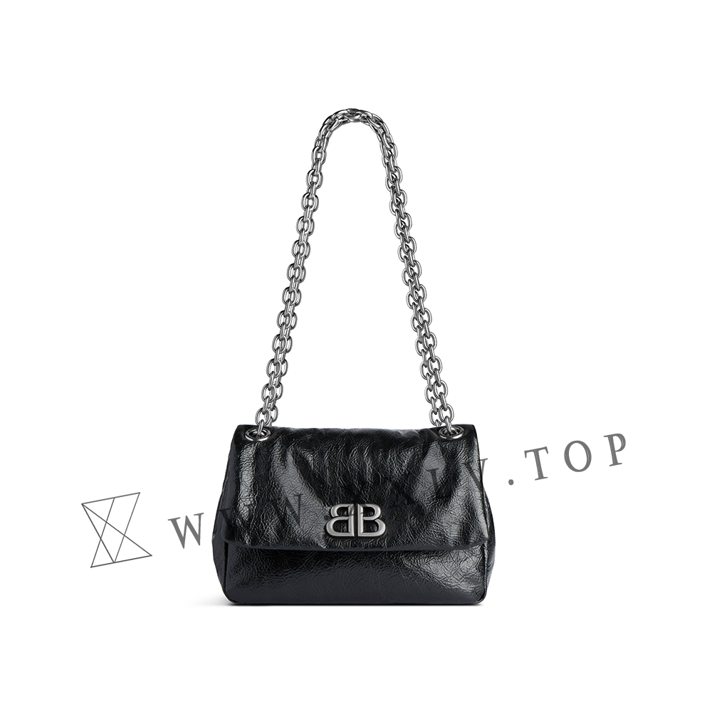 Women's Monaco Small Bag in Black - Image 6