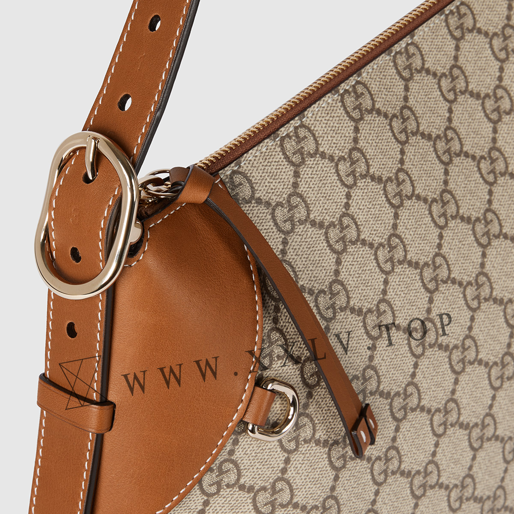 GG Emblem large shoulder bag - Image 2