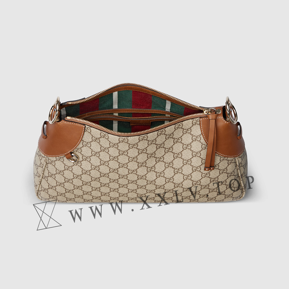 GG Emblem large shoulder bag - Image 4