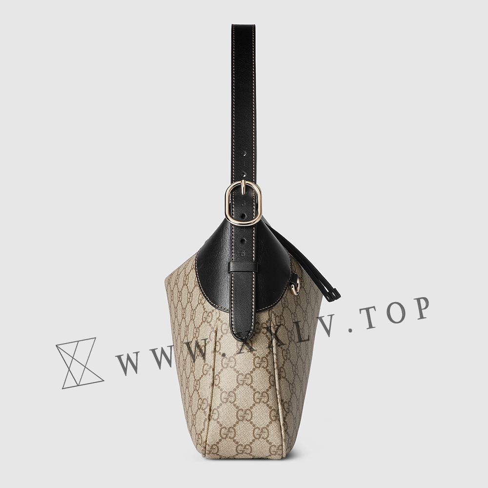 GG Emblem large shoulder bag - Image 4