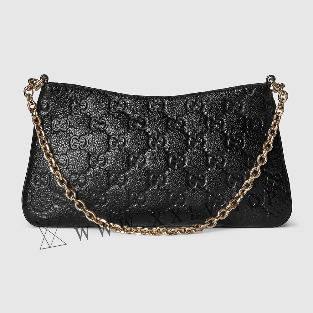 GG Emblem medium shoulder bag - Image 4