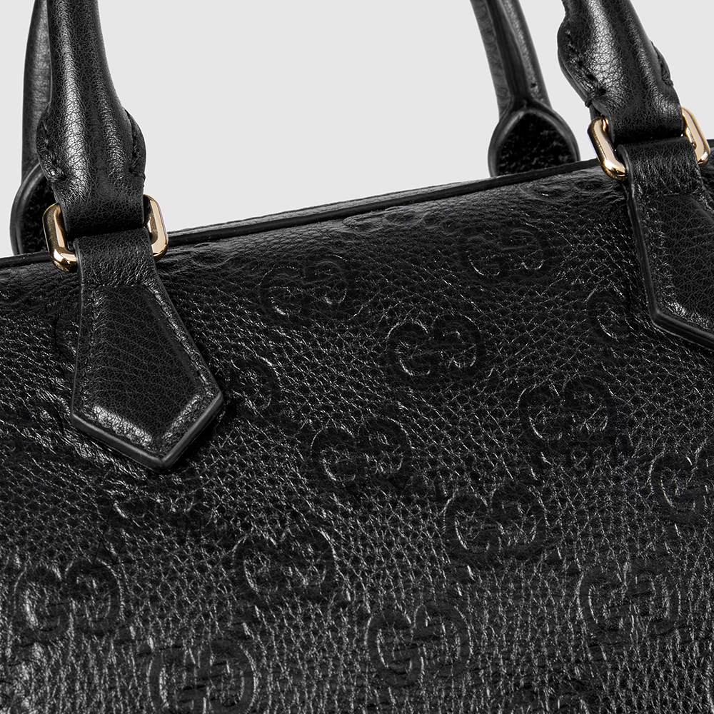 GG Emblem medium top handle bag 815255 - Image 2