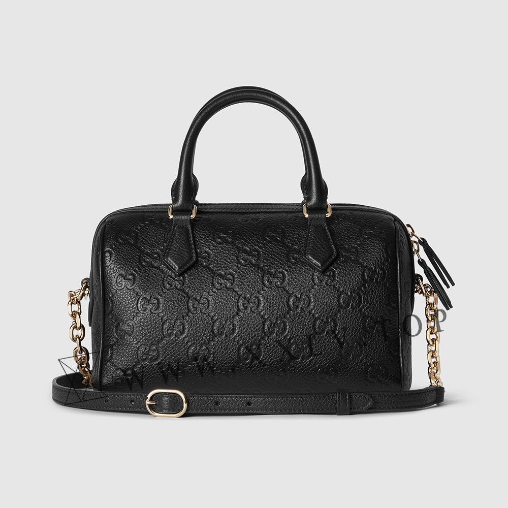 GG Emblem medium top handle bag 815255 - Image 6
