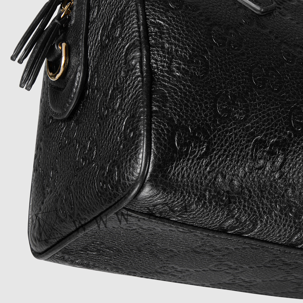 GG Emblem medium top handle bag 815255 - Image 3