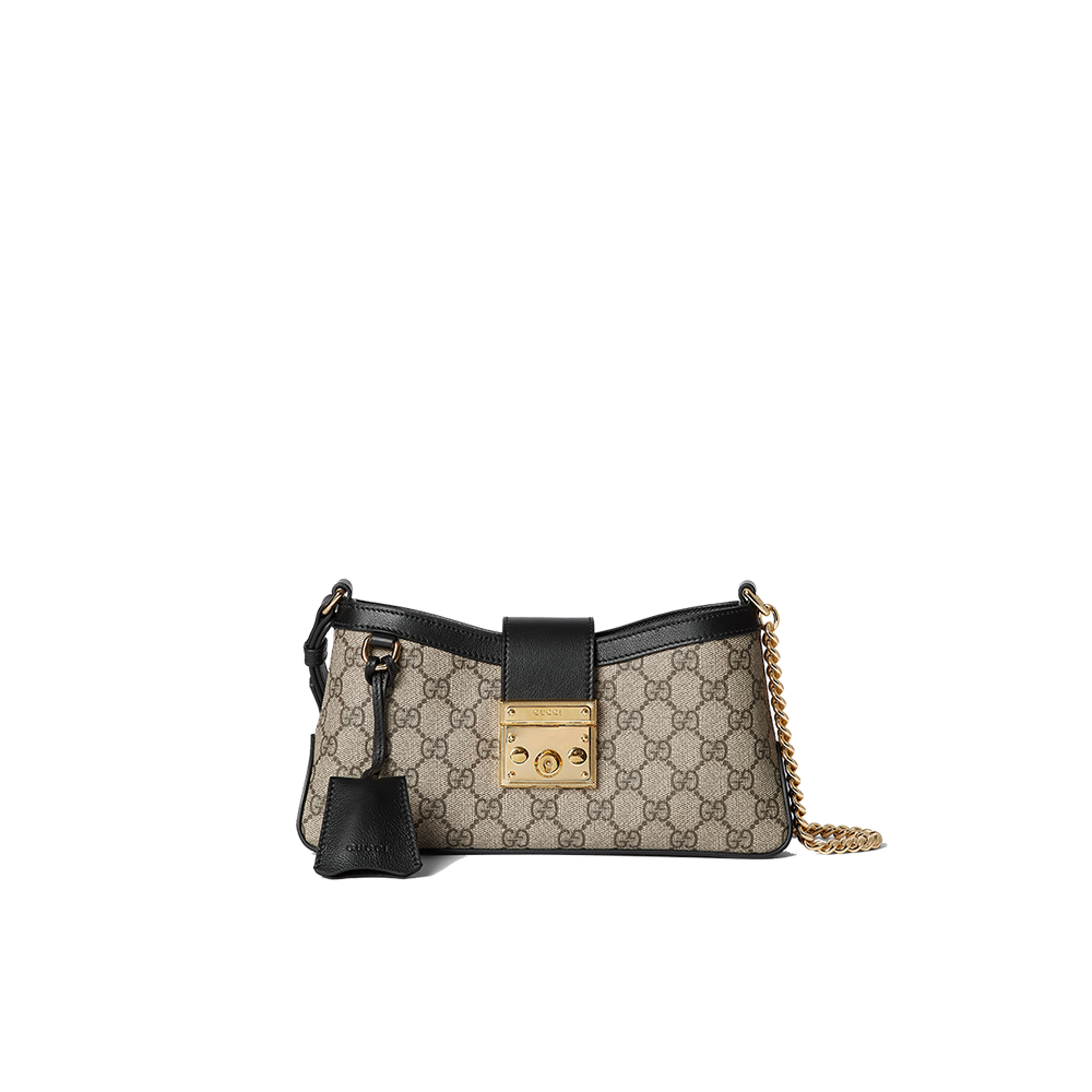Padlock small shoulder bag