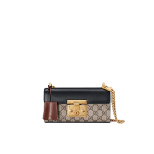 Padlock mini shoulder bag