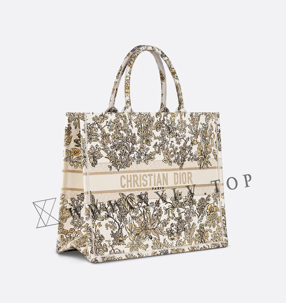 Large Dior Book Tote - Image 5