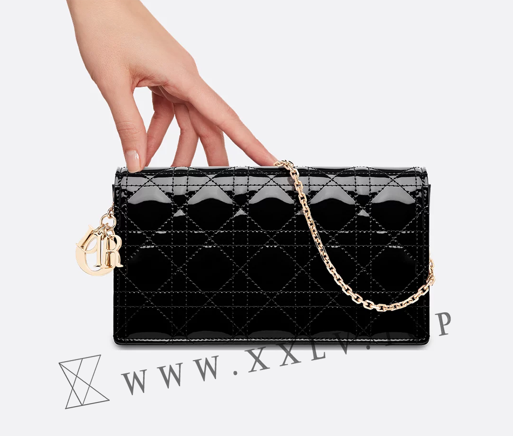 Lady Dior Pouch with Chain - Image 5