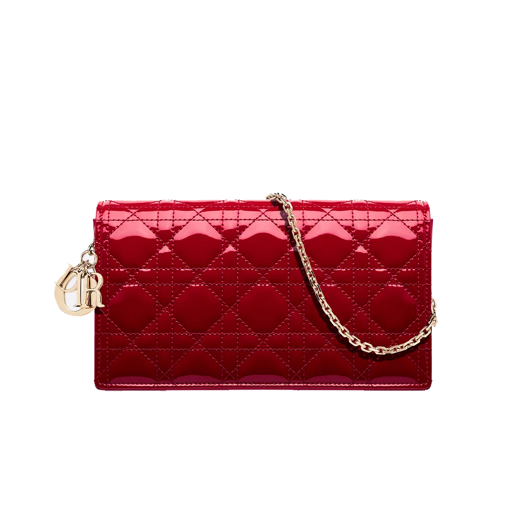 Lady Dior Pouch with Chain