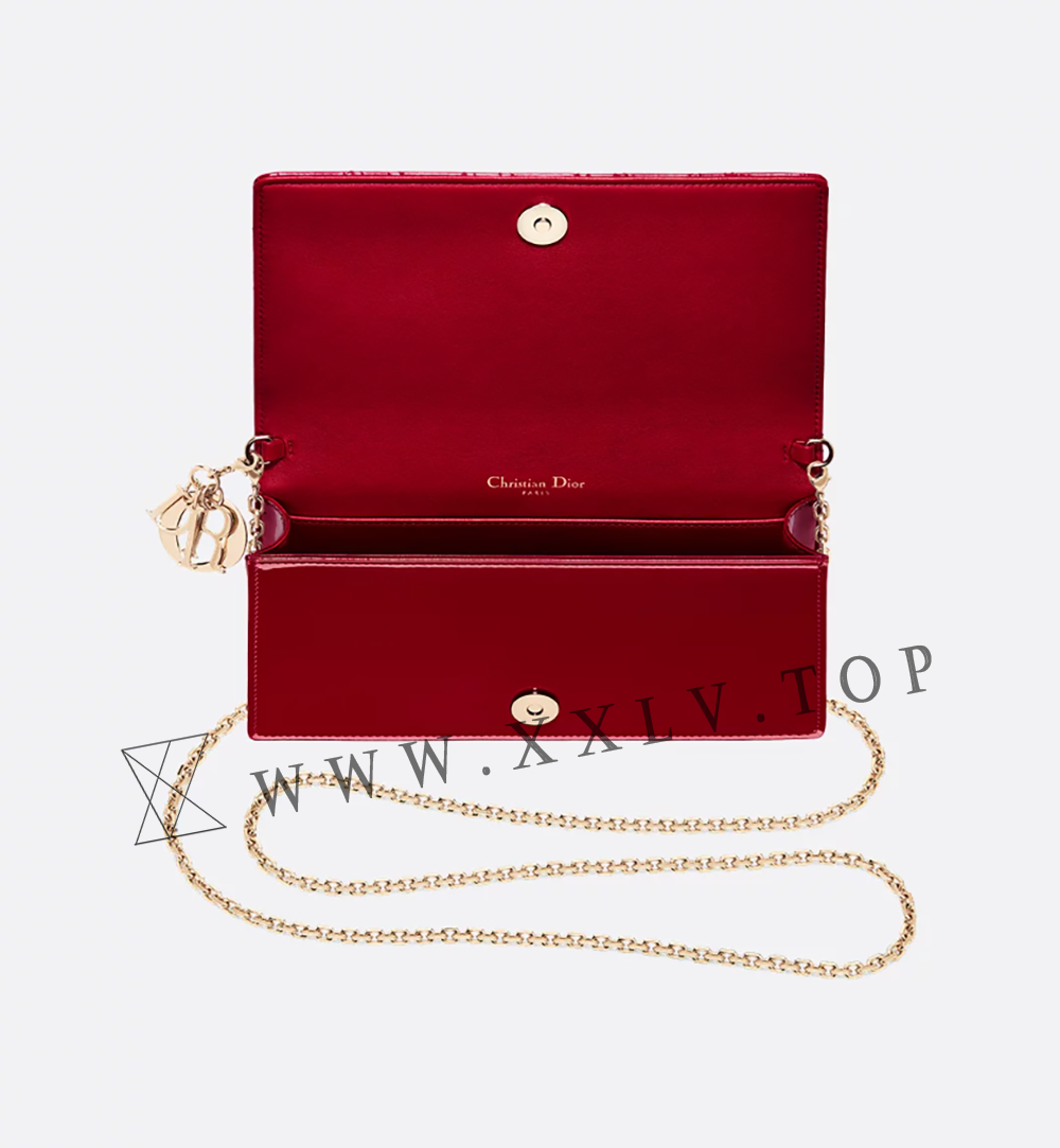 Lady Dior Pouch with Chain - Image 3