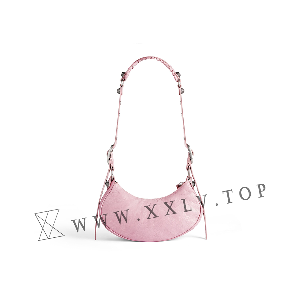 Women's Le Cagole Xs Shoulder Bag in Light Pink - Image 2