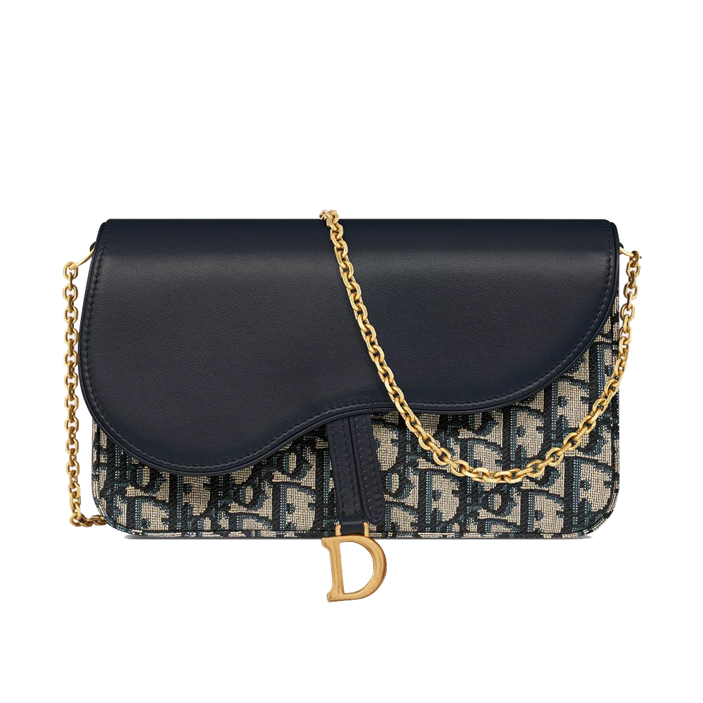 Medium Saddle Pouch with Chain