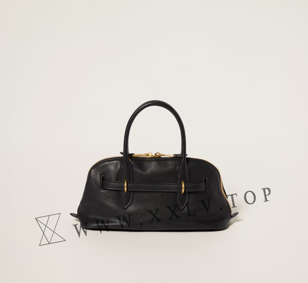 Aventure nappa leather top-handle bag - Image 5