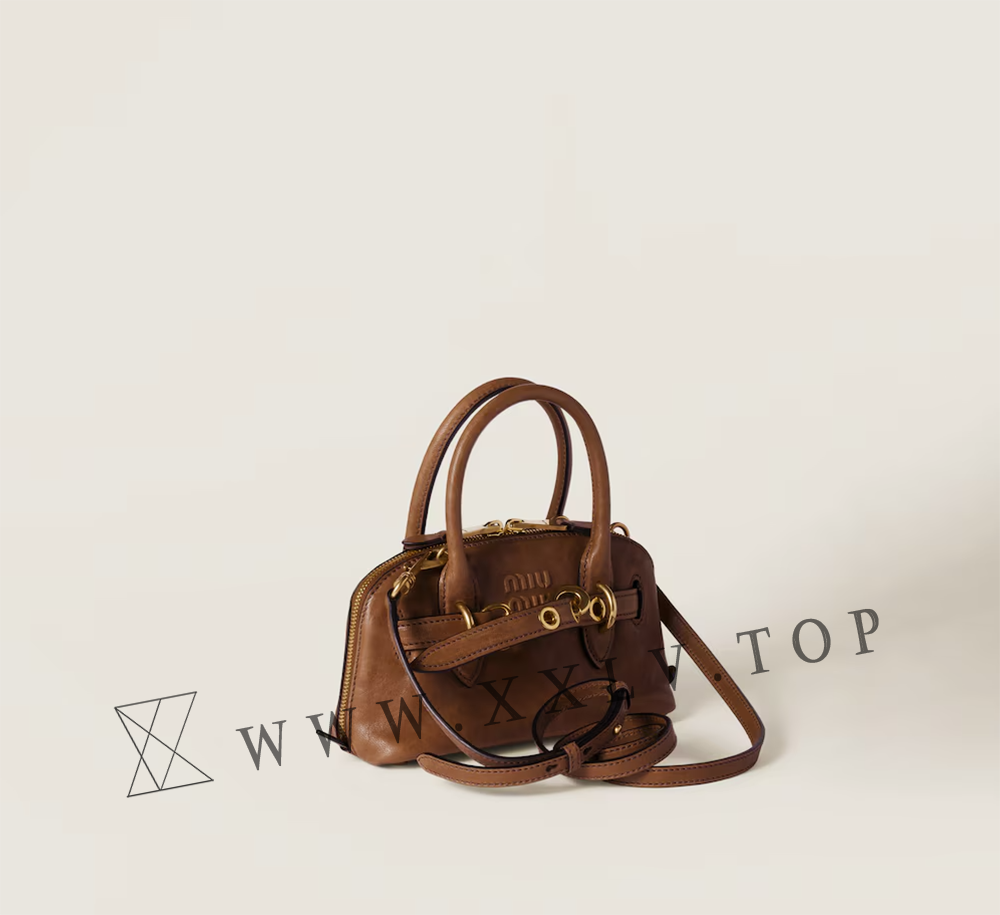Aventure mini nappa leather bag - Image 5