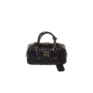 Arcadie matelassé nappa leather bag