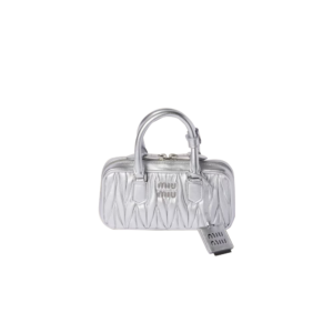 Arcadie matelassé nappa leather mini-bag