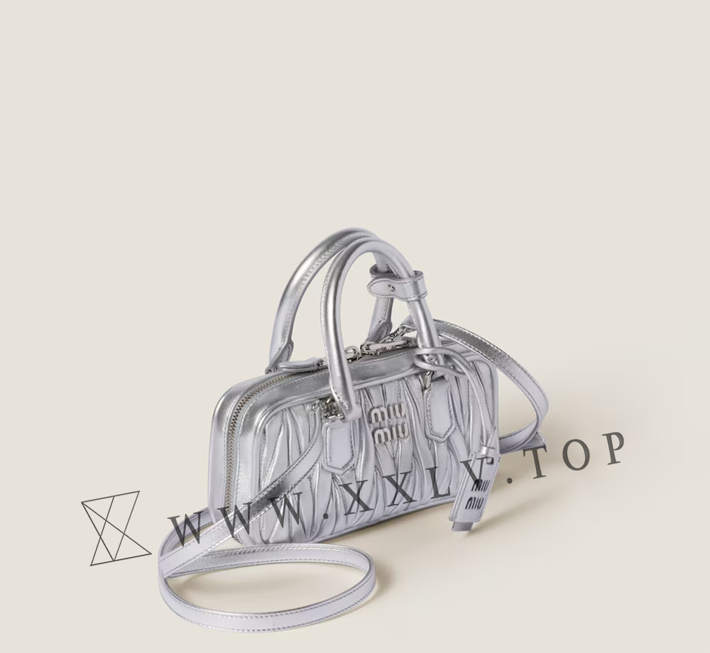 Arcadie matelassé nappa leather mini-bag - Image 5