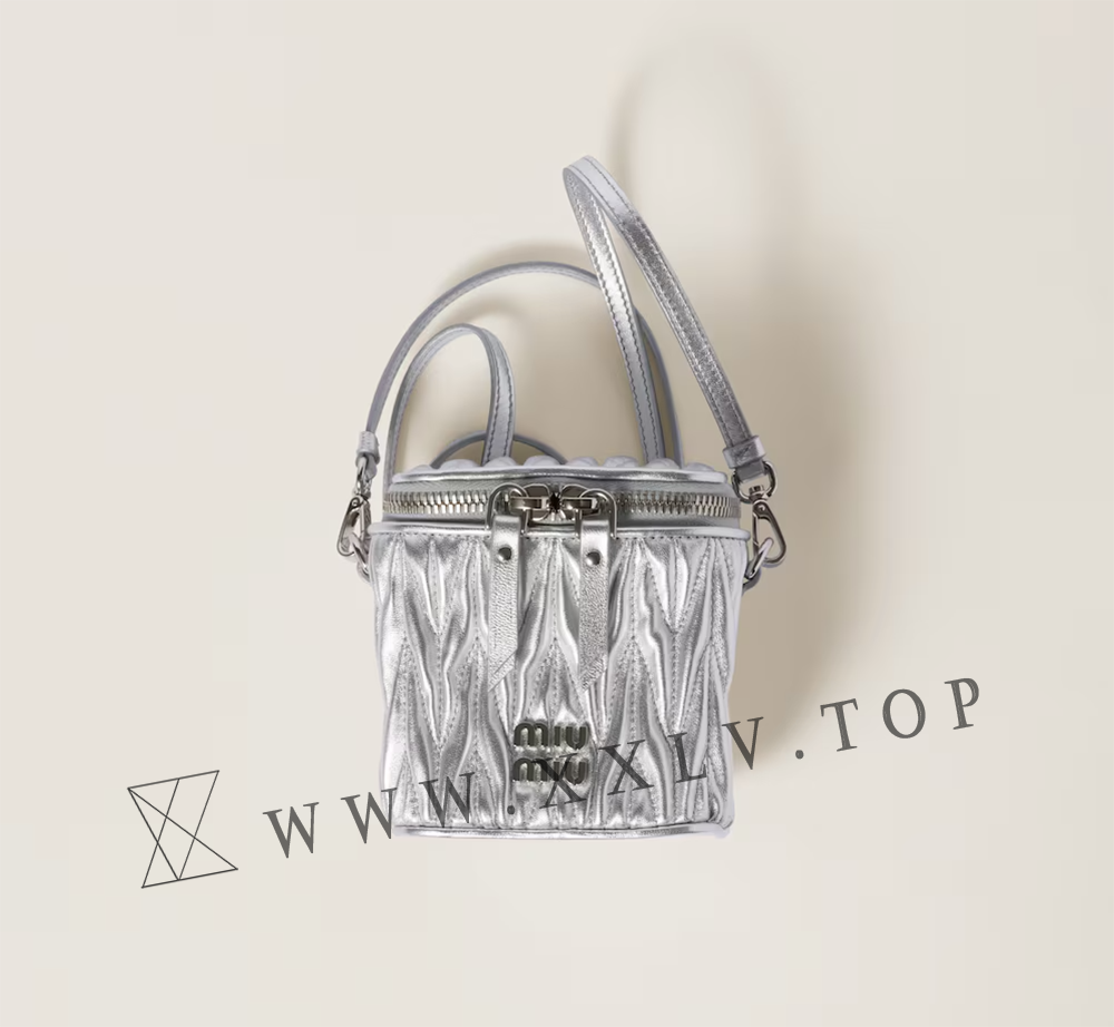 Matelassé nappa leather micro bag - Image 6