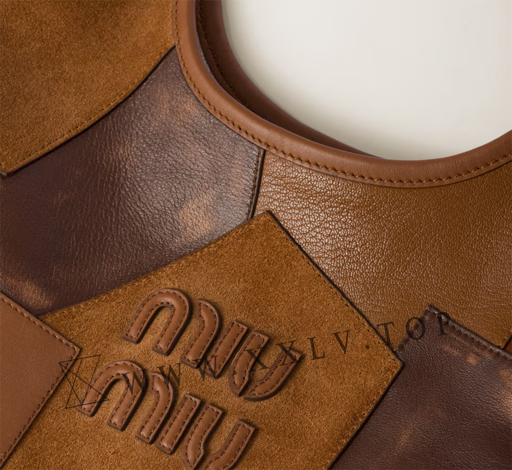 IVY leather patchwork bag - Image 2