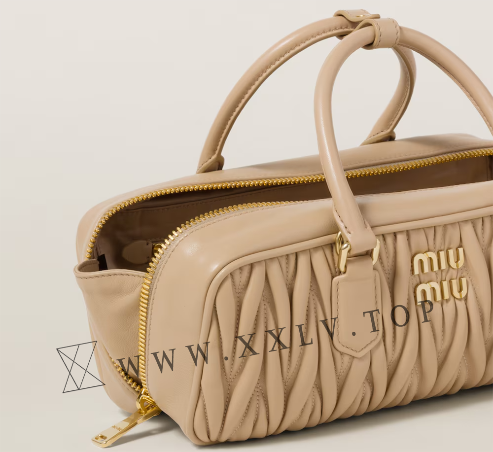 Arcadie matelassé nappa leather bag - Image 2