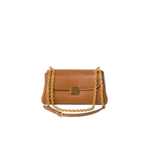 Leather shoulder bag