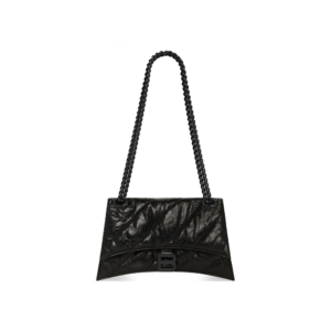 Women's Crush Small Chain Bag Quilted in Black