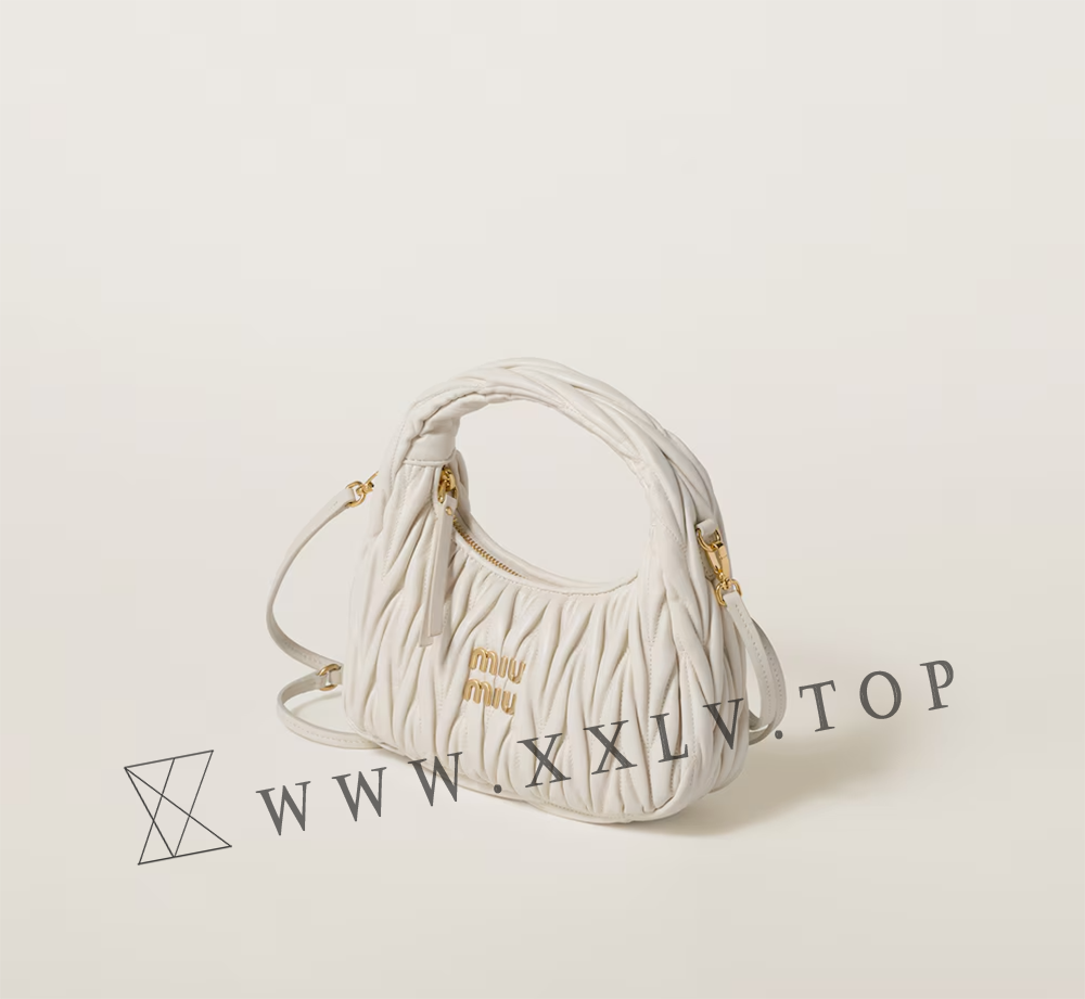 Wander matelassé nappa leather hobo bag - Image 5