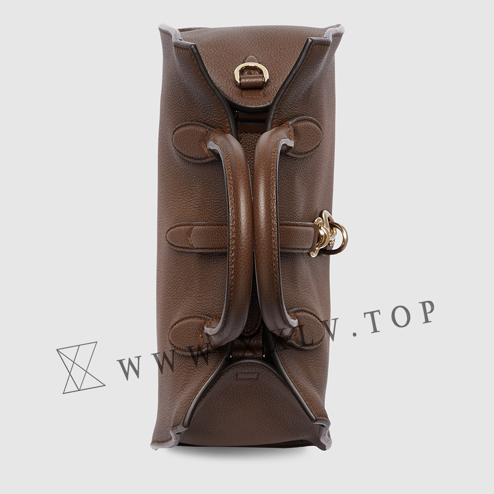 Medium tote bag with hook closure - Image 4