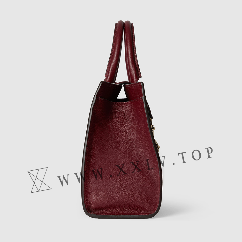 Medium tote bag with hook closure - Image 2