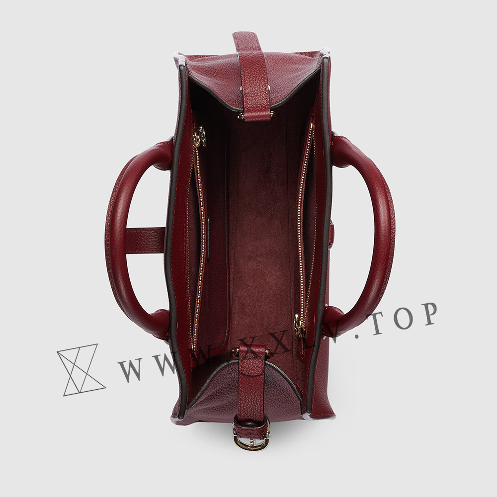 Medium tote bag with hook closure - Image 4