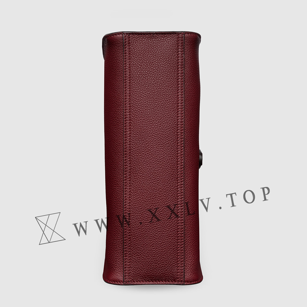 Medium tote bag with hook closure - Image 5