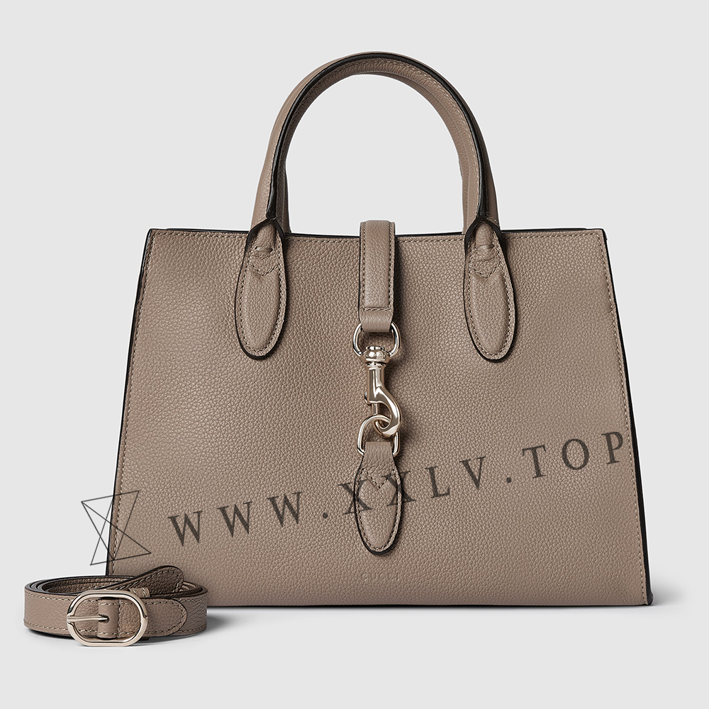 Medium tote bag with hook closure - Image 7