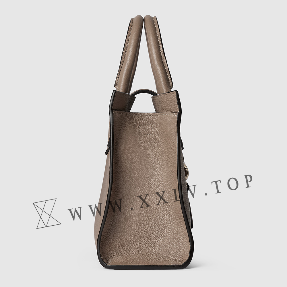 Medium tote bag with hook closure - Image 2
