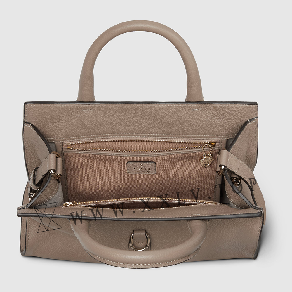 Medium tote bag with hook closure - Image 3