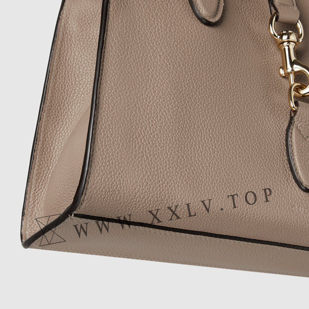 Medium tote bag with hook closure - Image 4