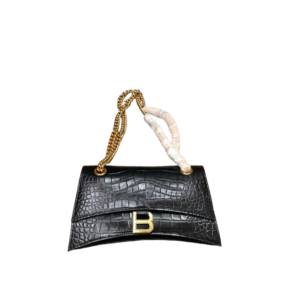 Women's Crush Small Chain Bag in Black