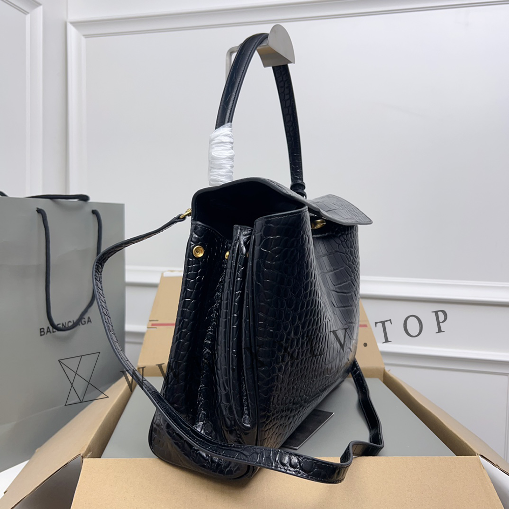 Women's Rodeo Medium Handbag in Black - Image 8