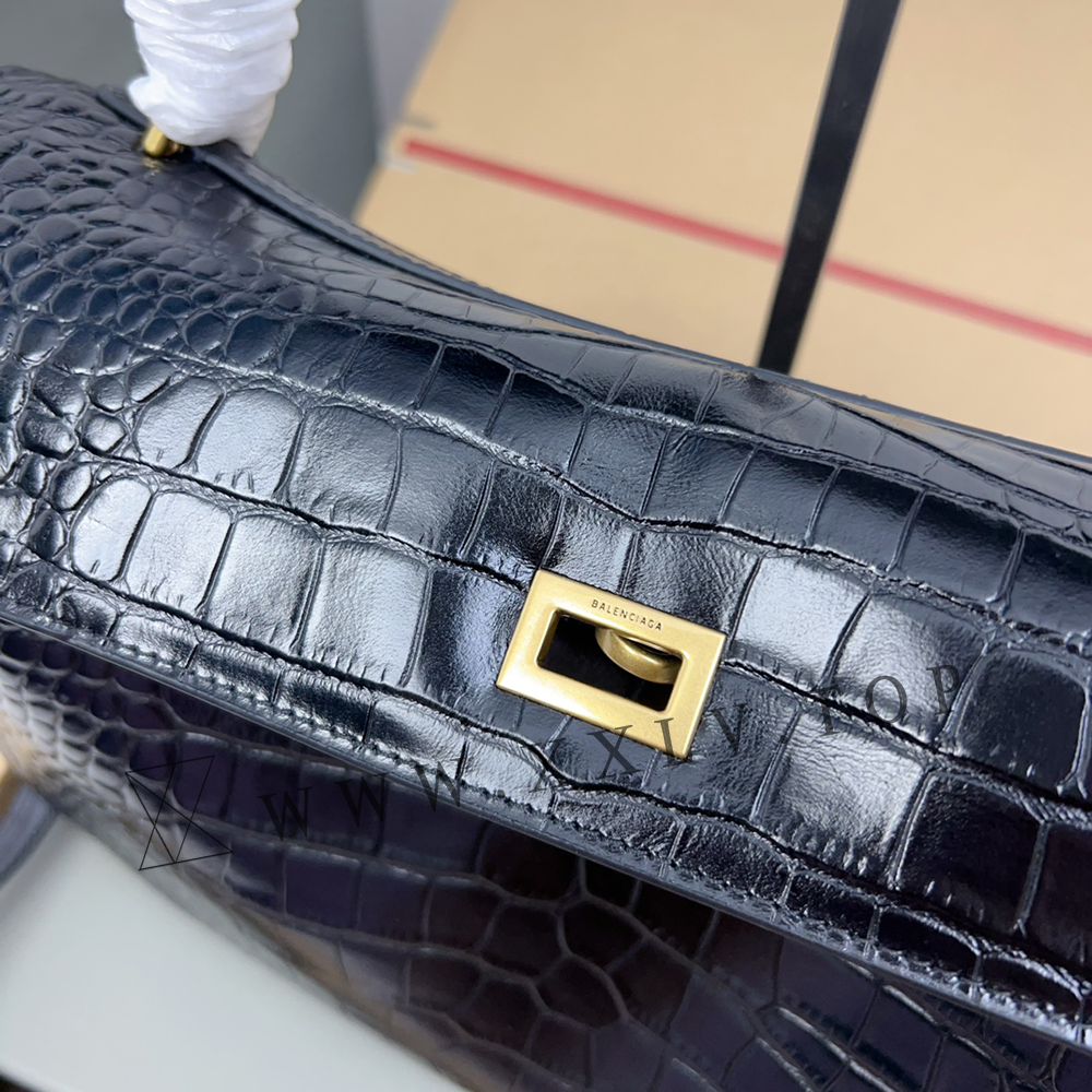 Women's Rodeo Medium Handbag in Black - Image 7