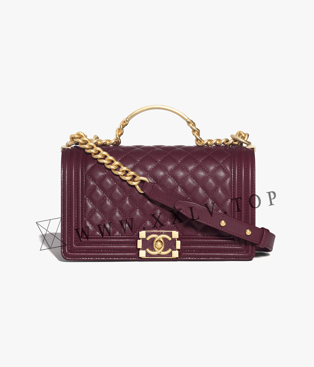 BOY CHANEL Flap Bag with Handle - Image 4