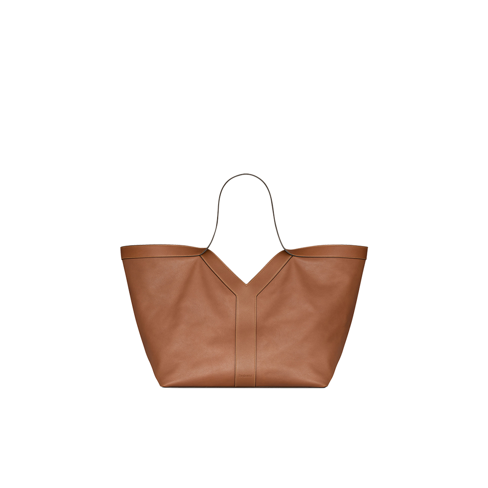 Y TOTE IN LEATHER